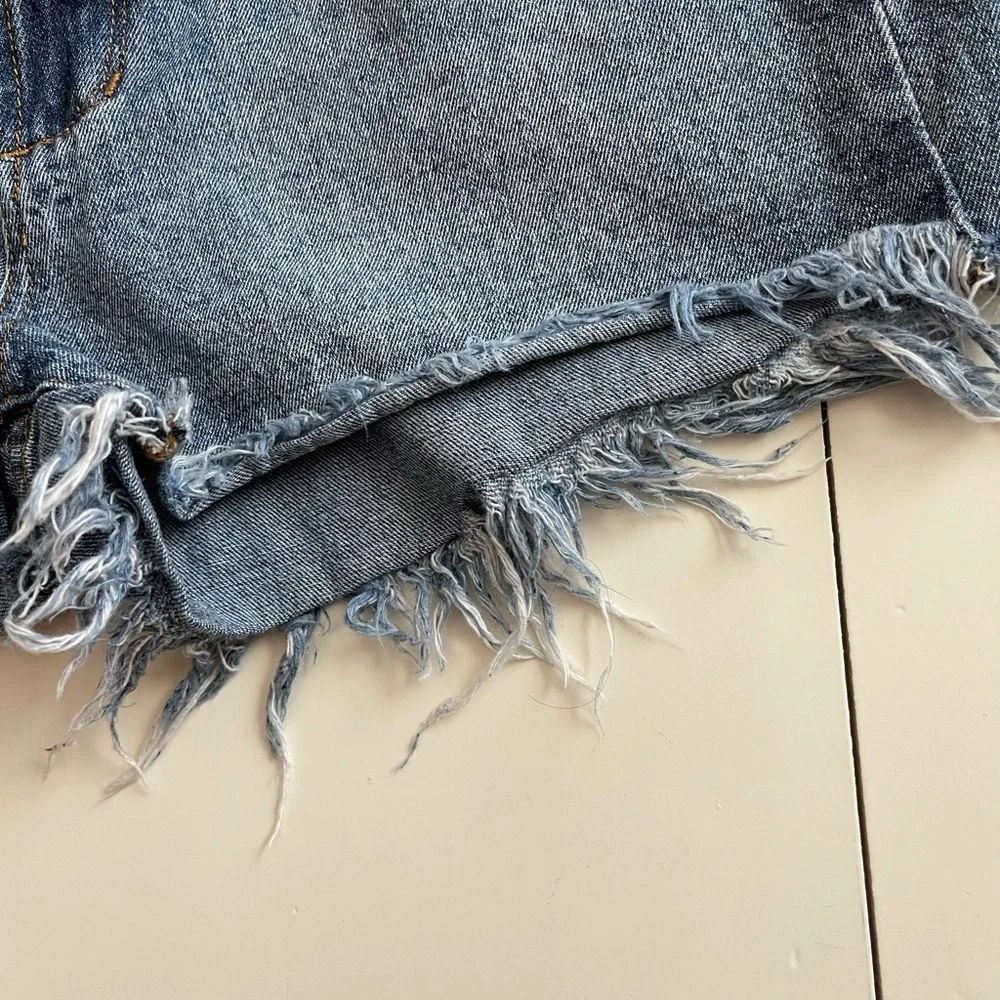 ARTICLES OF SOCIETY Coachella Denim Shorts